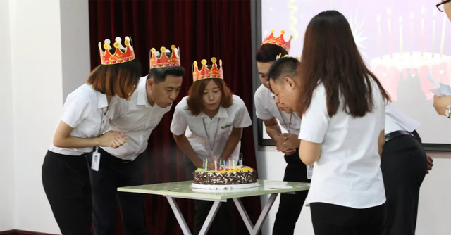 乾港集團(tuán)8月員工生日會